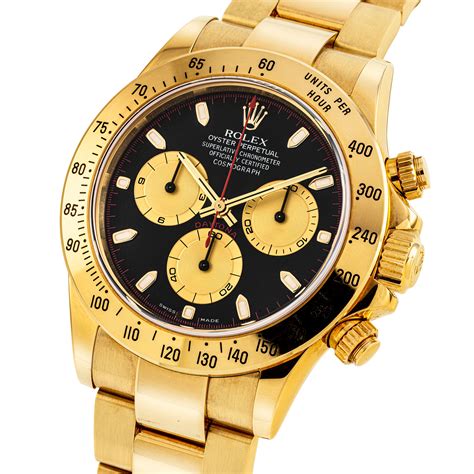 rolex daytona guld|daytona rolex gold price.